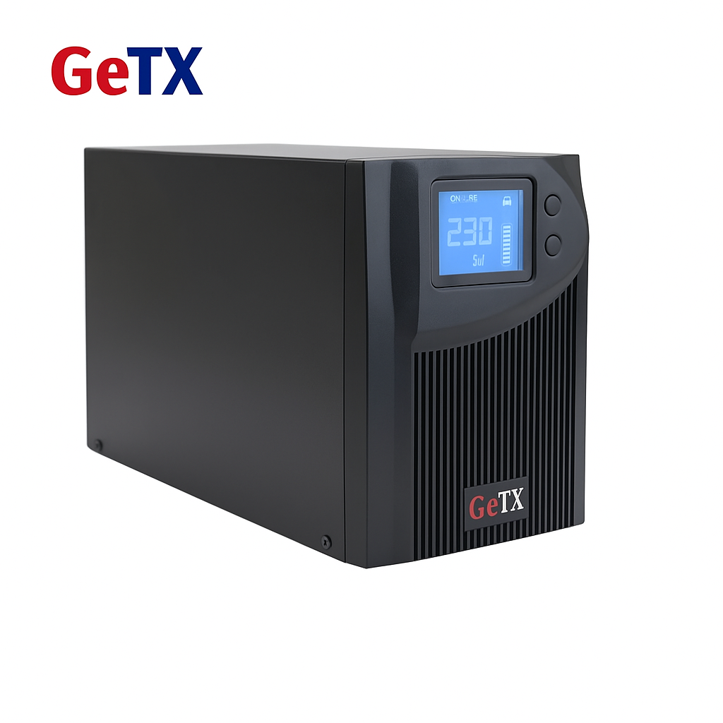 UPS Getx 1000va Online - GXK-1-1-1-CO (LCD, Battery 12V-9A *2)