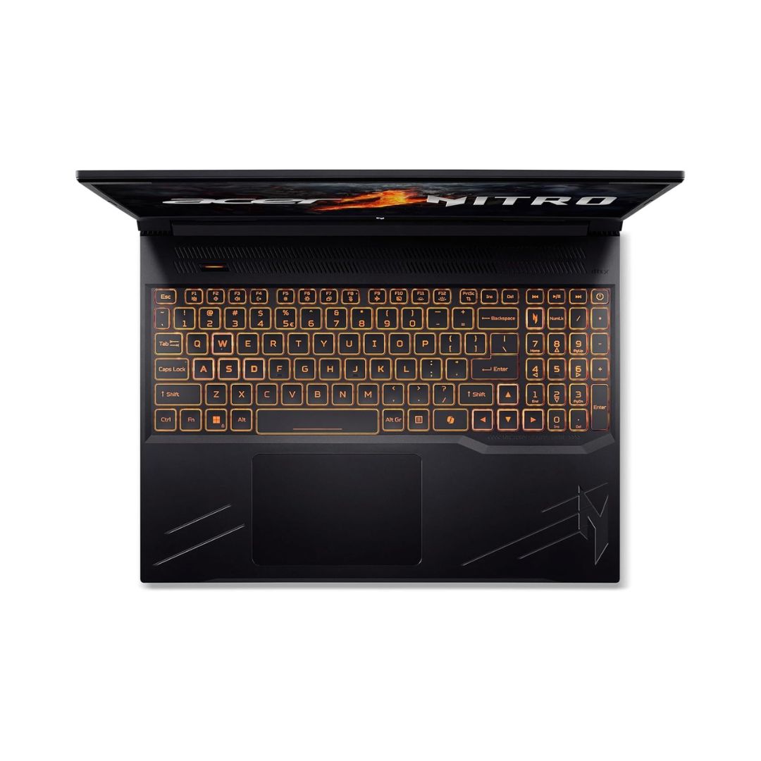 Acer Nitro V16 ANV16-71-760Q, Intel Core i7-14650HX -14 Gen, RAM 16GB, SSD 512GB NVMe, NVIDIA RTX 4050 6GB, 16.0 Inch WUXGA IPS 165Hz, Obsidian Black