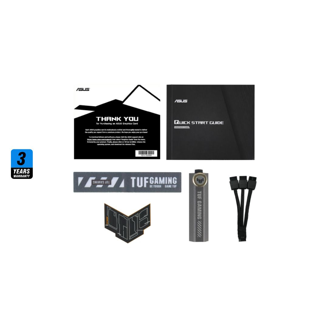 بطاقة ASUS TUF Gaming GeForce RTX™ 5070 Ti سعة 16 جيجابايت GDDR7 OC Edition