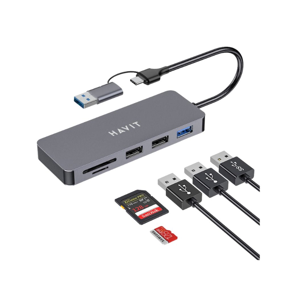 موزع USB من هافيت HV-H41