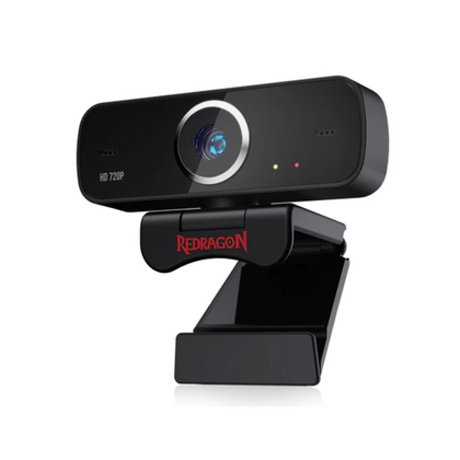 Redragon GW600 720P Webcam with Built-in Dual Microphone 360-Degree Rotation - 2.0 USB