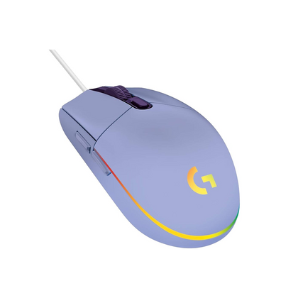 Logitech G203 Lilac Wired Gaming Mouse