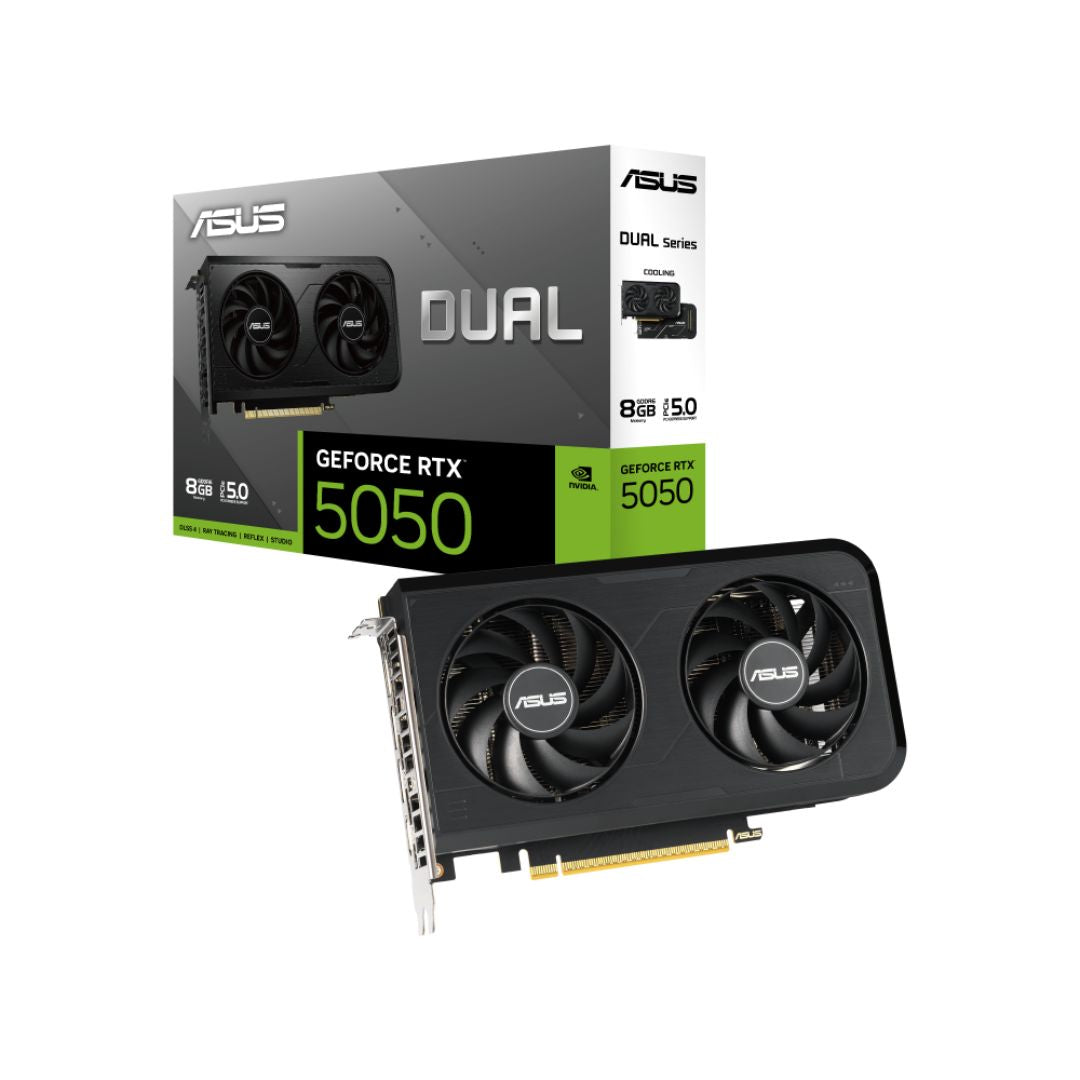 ASUS Dual GeForce RTX™ 5050 8GB GDDR6 OC Edition