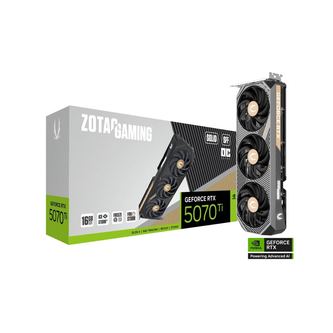 ZOTAC GAMING GeForce RTX 5070 Ti SOLID SFF OC - 16GB