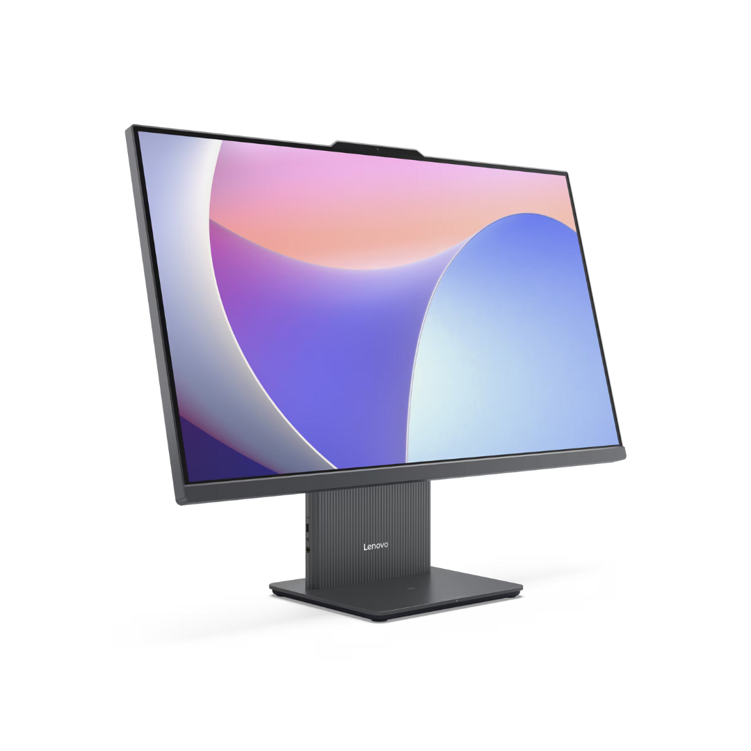 جهاز لينوفو آيديا سنتر AIO 27IRH9 الكل في واحد - (0MAX)، معالج إنتل كور i5-13420H، ذاكرة وصول عشوائي 8 جيجابايت، قرص صلب SSD سعة 512 جيجابايت، رسومات إنتل فائقة الدقة، شاشة 27 بوصة FHD IPS، لون رمادي