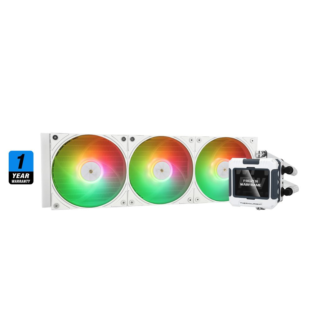 Thermalright Frozen Warframe 360 ARGB Liquid CPU Cooler - White