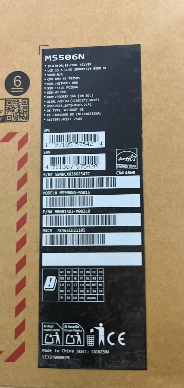 ASUS ROG Strix G16 G615LM-RV172, Intel Ultra 9-275HX, RAM 32GB, SSD 2TB, NVIDIA RTX 5060 8GB, 16.0 Inch WUXGA FHD+ 165Hz, Volt Green