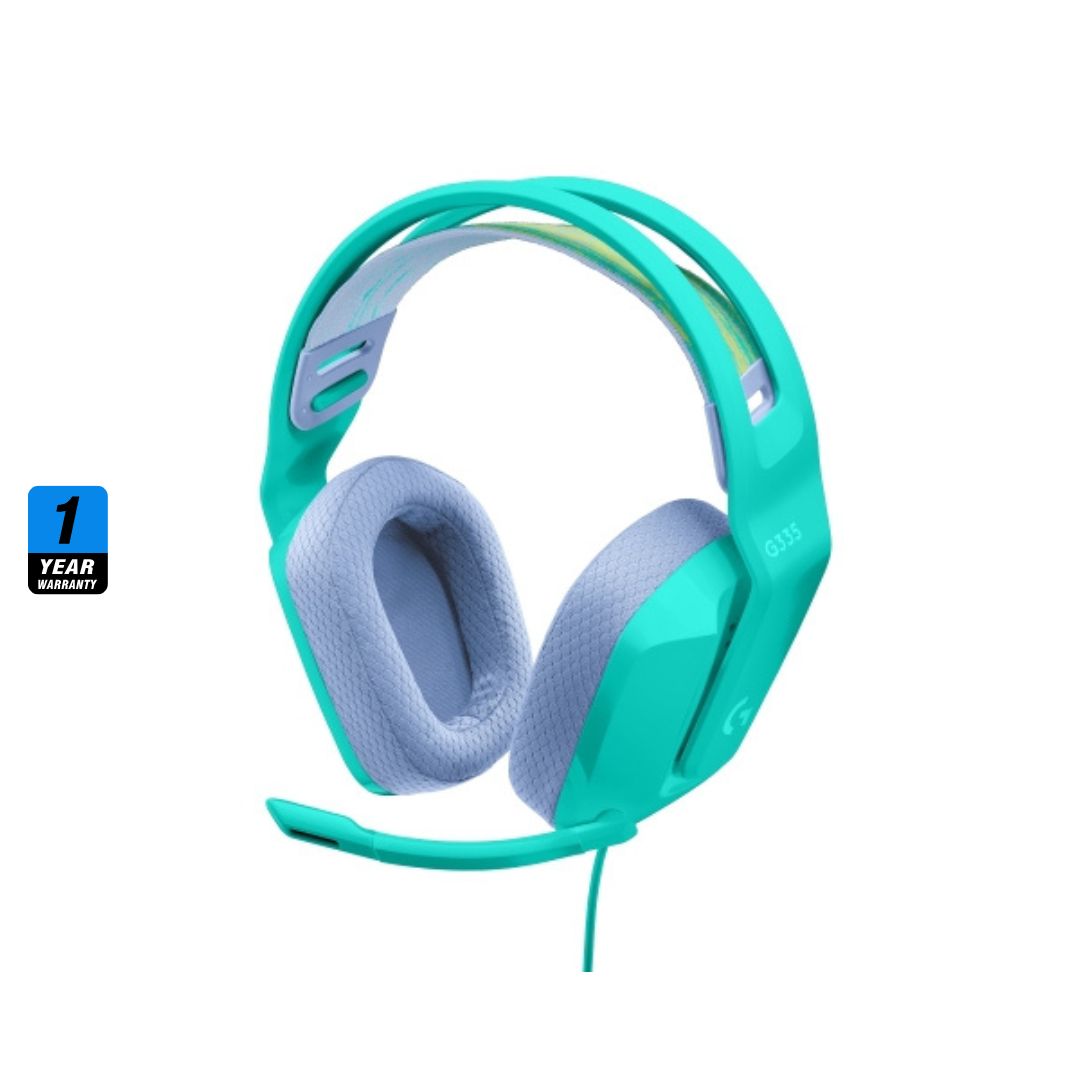 سماعة الألعاب السلكية Logitech G335 - لون أخضر