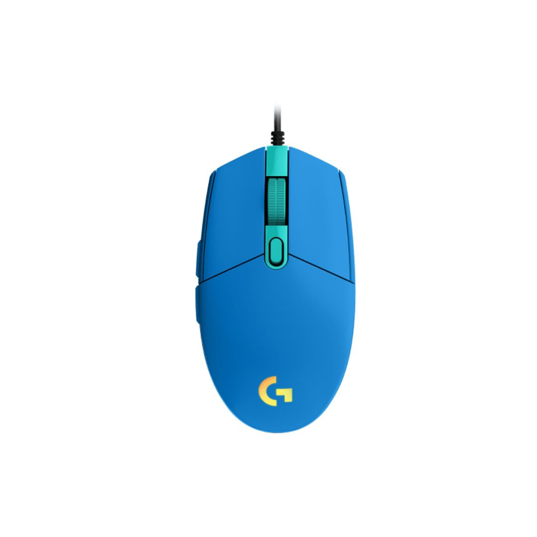 ماوس الألعاب السلكي Logitech G203 باللون الأزرق