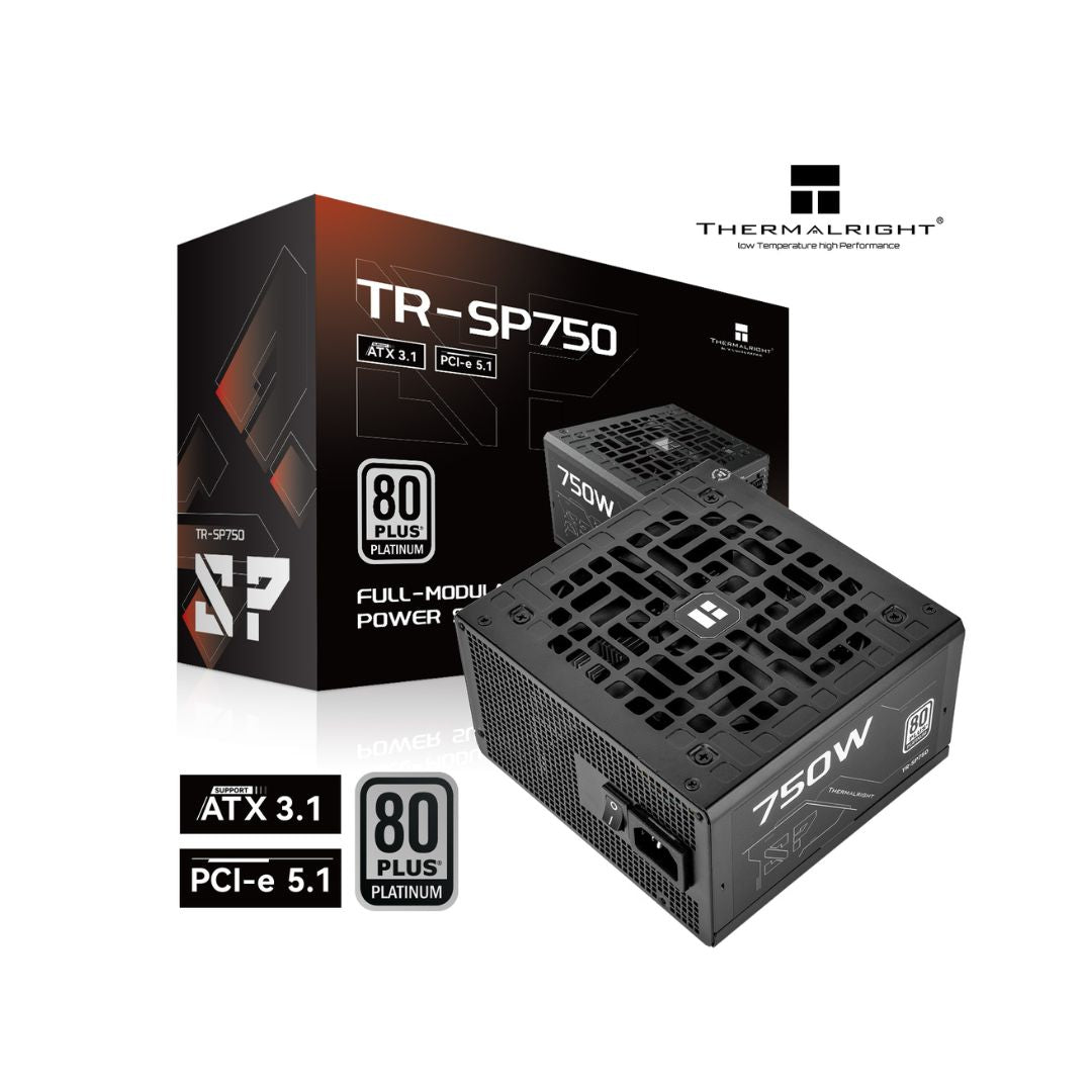 Thermalright SP750 750W 80+ Platinum Power Supply, Black