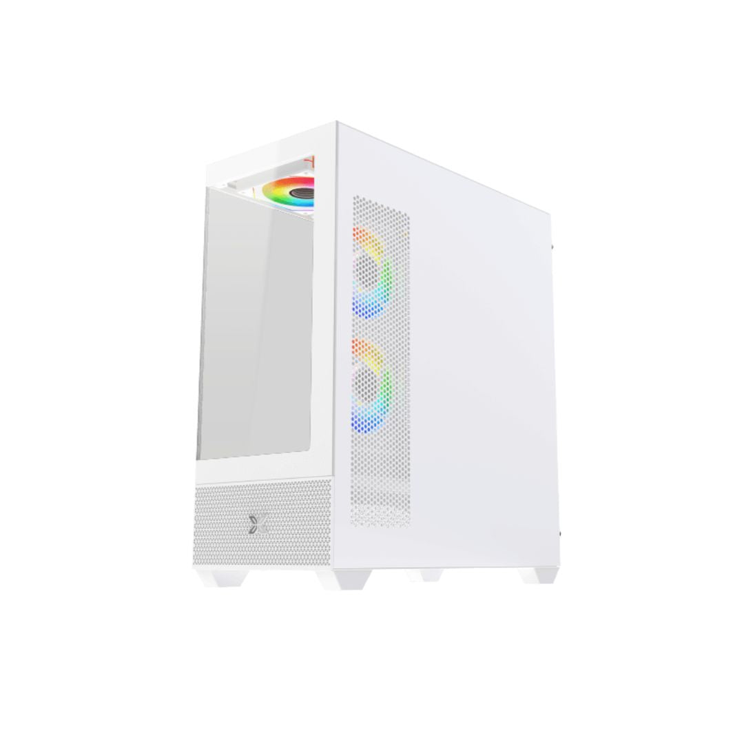 Xigmatek  Alphard Arctic Mid Tower Case - White