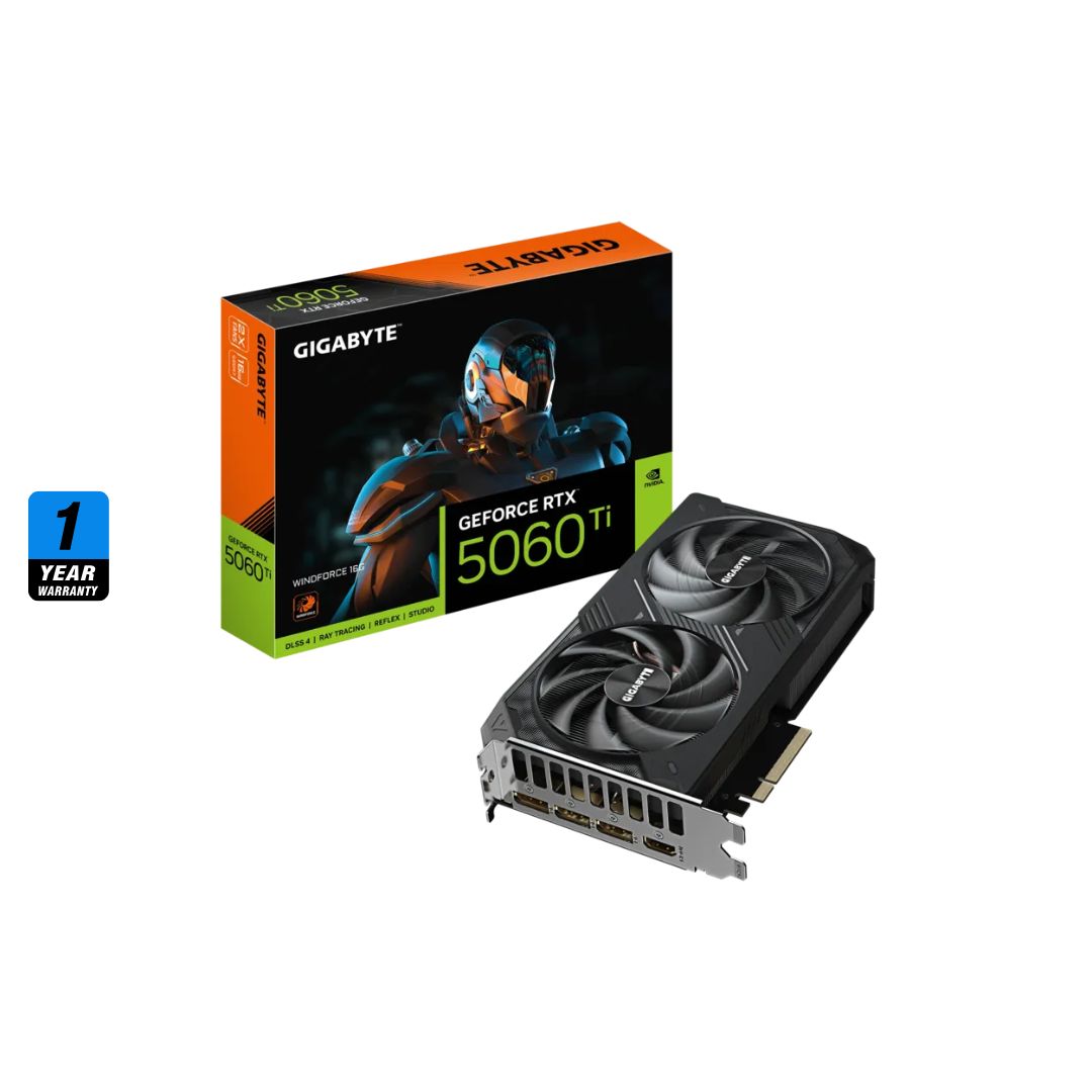 Gigabyte GeForce RTX™ 5060 Ti WINDFORCE 16GB