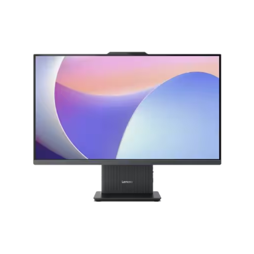 جهاز لينوفو الكل في واحد AIO 24IRH9 (F1LK)، معالج Intel Core i5-13420H، ذاكرة وصول عشوائي (RAM) سعة 8 جيجابايت، قرص صلب SSD NVMe سعة 512 جيجابايت، رسومات Intel UHD، شاشة 24 بوصة FHD IPS 100 هرتز، لون رمادي
