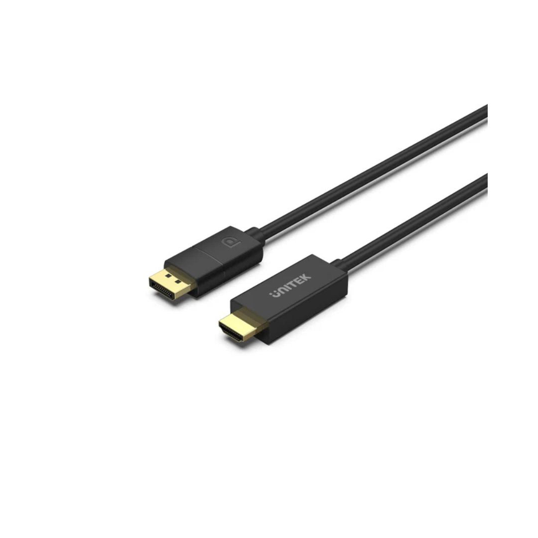 كابل UNITEK DP 1.2 إلى HDMI 4K بطول 1.8 متر V1608A