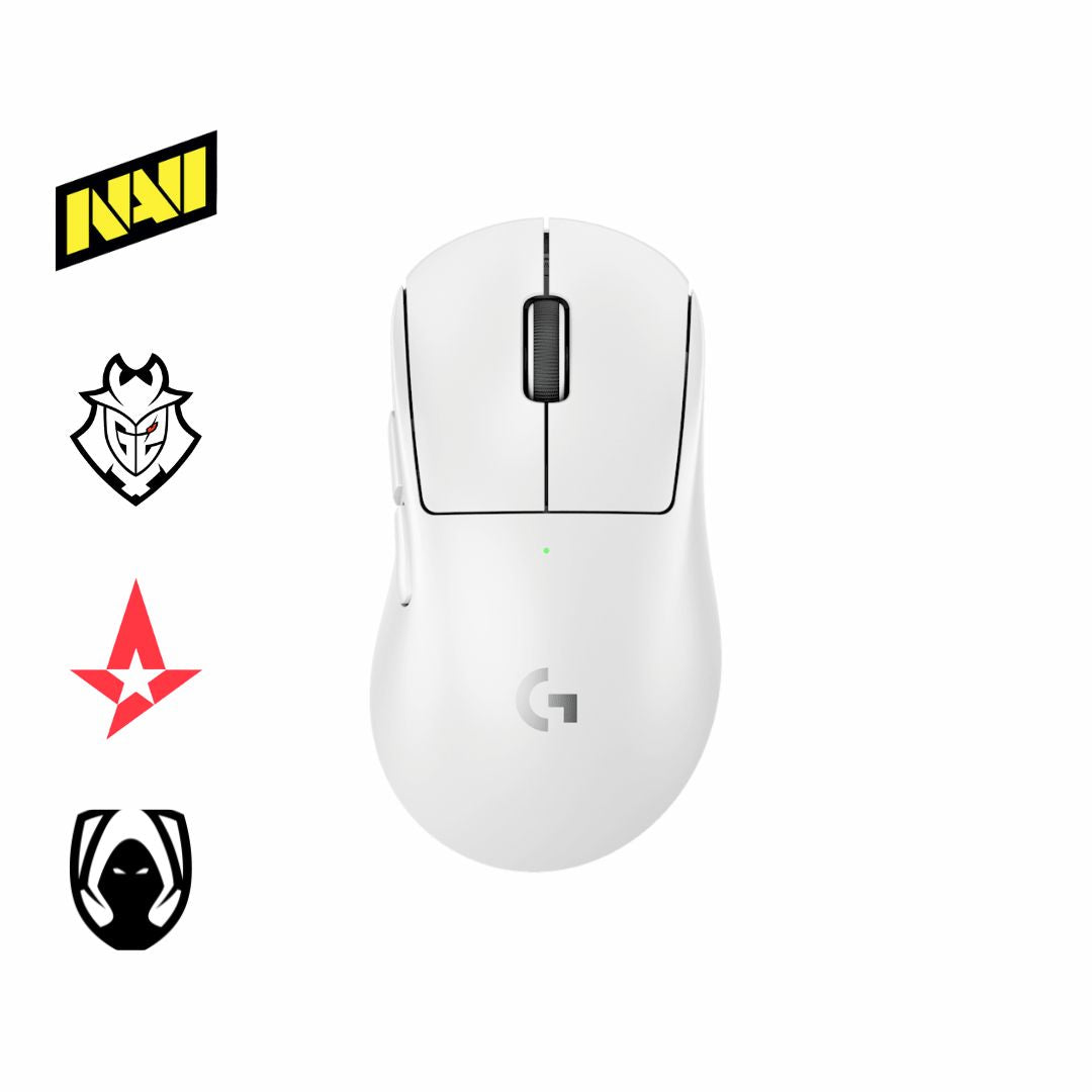 Logitech G PRO X SUPERLIGHT 2 DEX Wireless Gaming Mouse - White