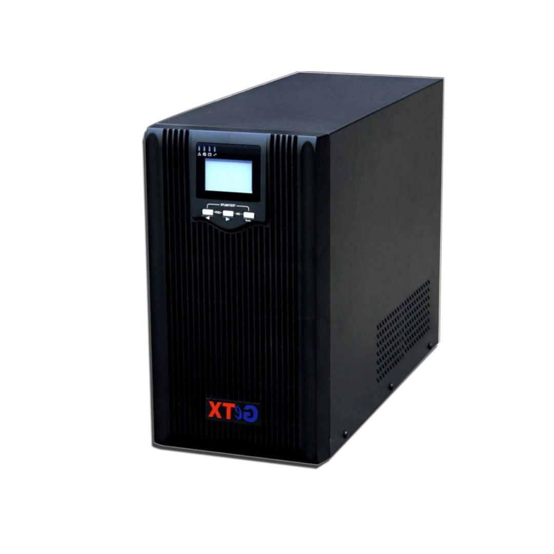 UPS GeTX Smart Line GX-2000-PSW، 2 كيلو فولت (2000 فولت أمبير) بطارية HF LCD 12-9 *3