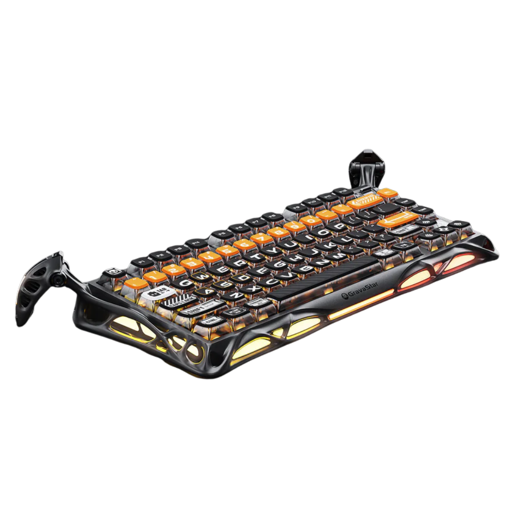 GravaStar Mercury K1 Pro Gaming Keyboard - CyberFlare