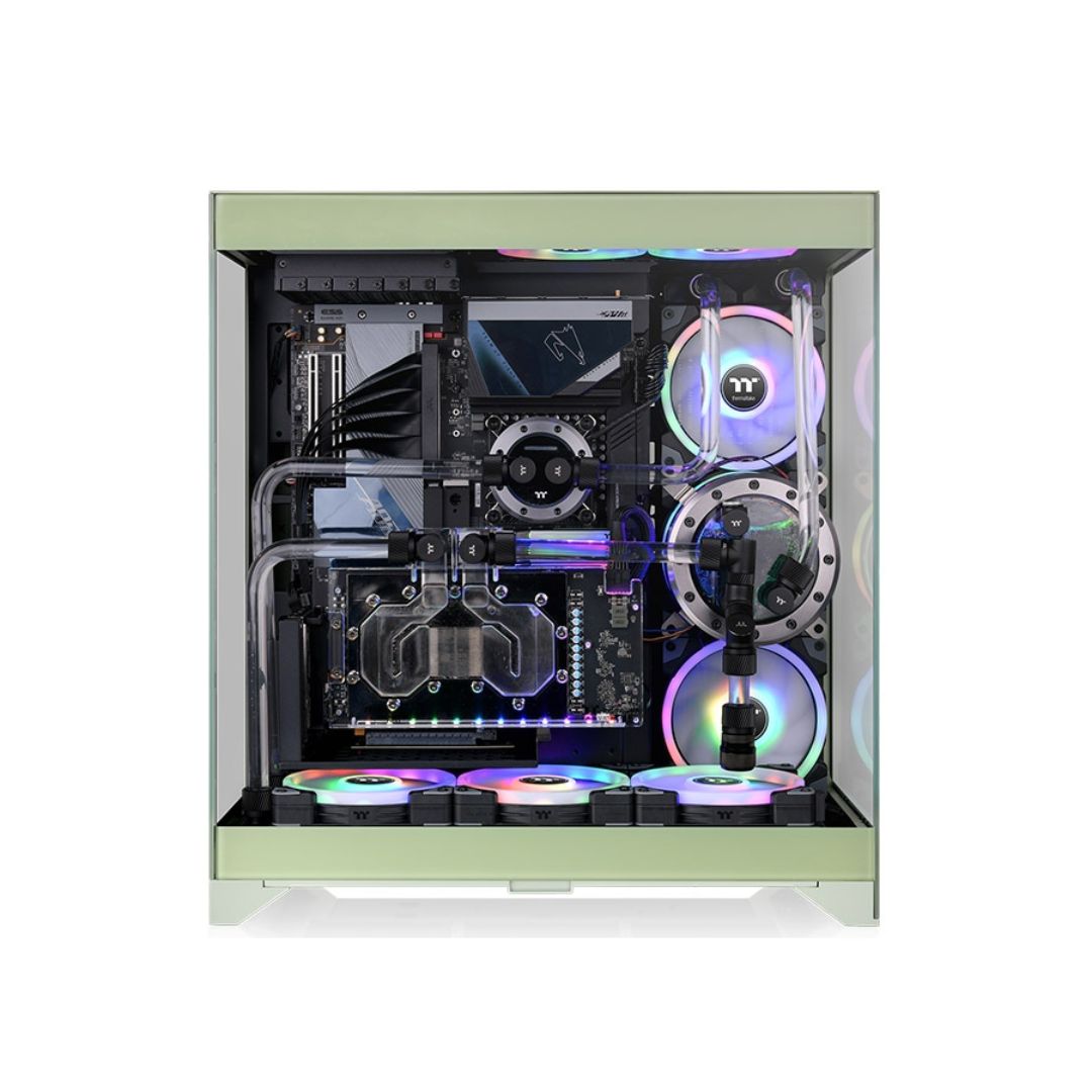 Thermaltake CTE E550 TG Mid Tower - Matcha Green
