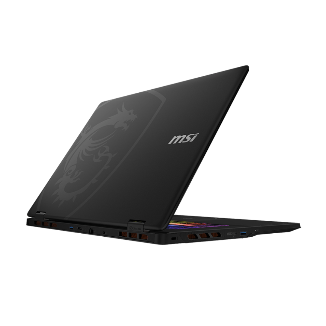 MSI Crosshair 18 HX AI A2XWGKG-043XAE، معالج Intel Core Ultra 9-275HX، ذاكرة وصول عشوائي (RAM) سعة 32 جيجابايت، قرص SSD سعة 1 تيرابايت، بطاقة رسومات NVIDIA RTX 5070 سعة 8 جيجابايت، شاشة 18.0 بوصة QHD+ IPS بمعدل تحديث 240 هرتز، لون أسود