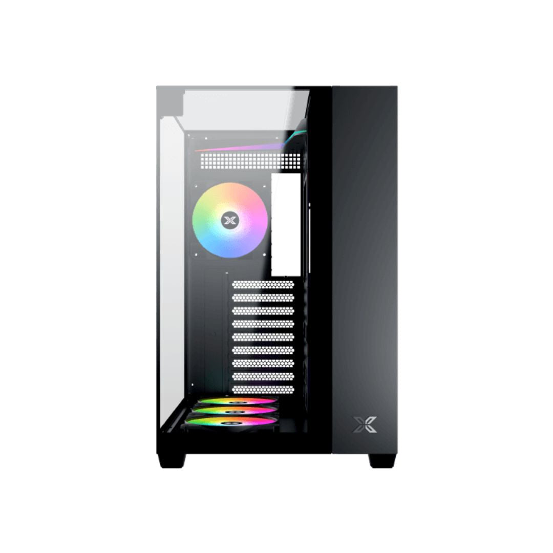 حافظة Xigmatek Aqua V Mid Tower - سوداء