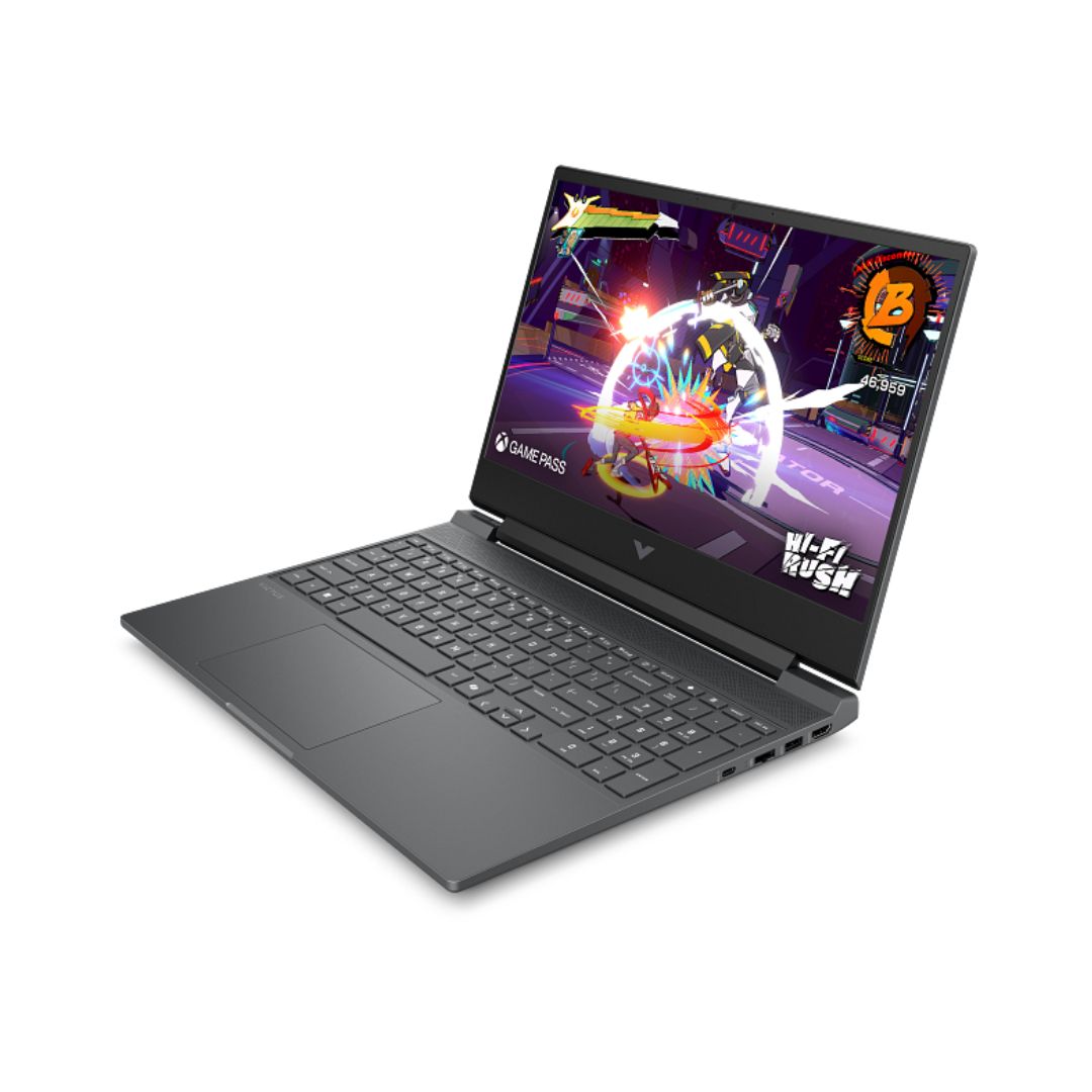 HP Victus 15-fa2317tx, Intel Core i7-13620H, RAM 16GB, SSD 512GB, NVIDIA RTX 4050 6GB, 15.6 Inch FHD 144Hz, Mica silver