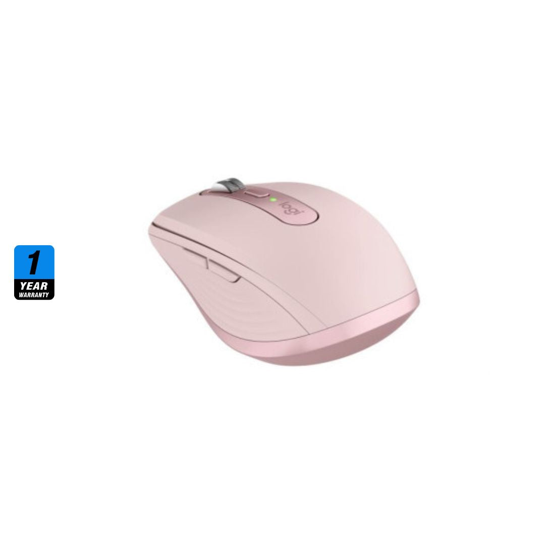 سماعة الرأس اللاسلكية Logitech MX Anywhere 3S - وردي