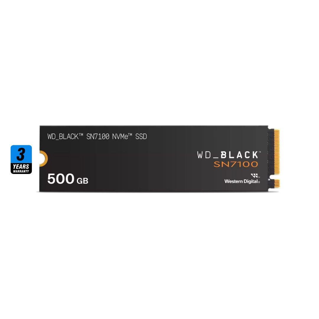 WD BLACK SN7100 سعة 500 جيجابايت، 6800 ميجابايت/ثانية M.2 NVME، PCIe 4.0