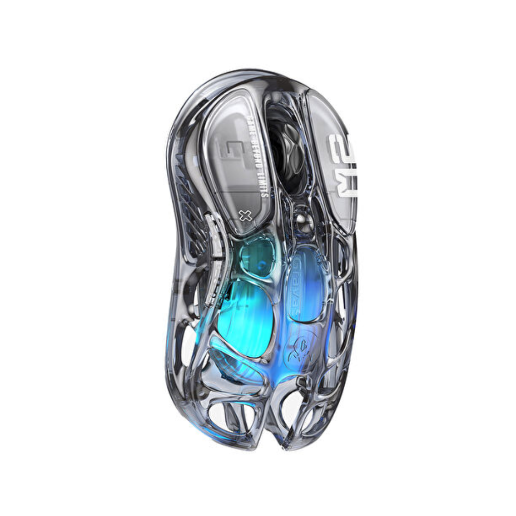 GravaStar Mercury M2 Wireless Gaming Mouse - Transparent Black