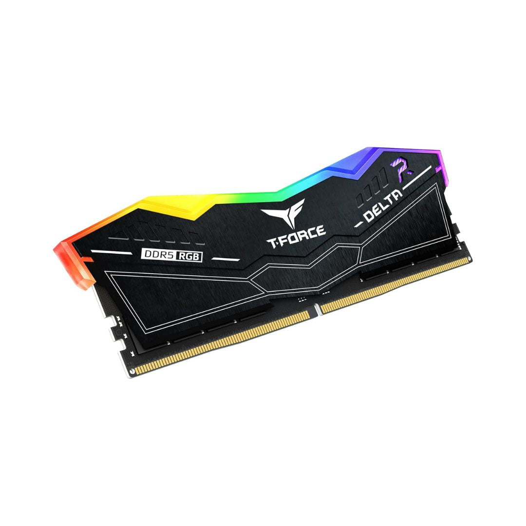 TEAMGROUP T-Force Delta RGB DDR5 Ram 32GB (2x16GB) 6400MHz CL38 - Black