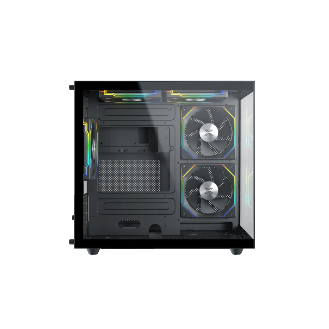 حافظة Xigmatek Aqua M Lite Micro Tower - أسود