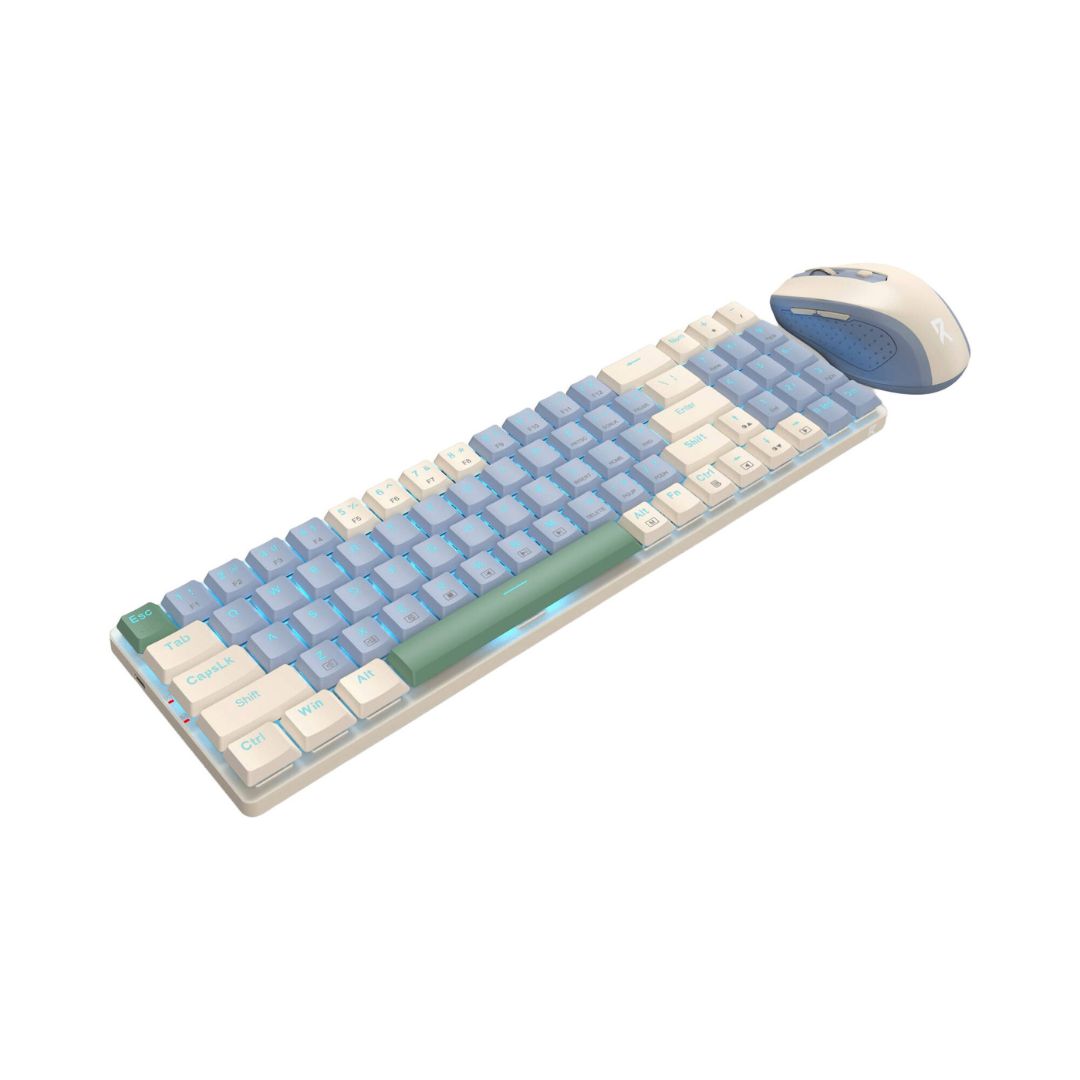 مجموعة لوحة المفاتيح والماوس اللاسلكية Redragon BS-8772CB