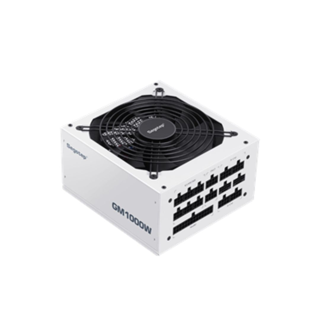 Segotep GM1000W 1000W Gold 80+ Full Modular, PCIe 5.1 & ATX 3.1 - أبيض