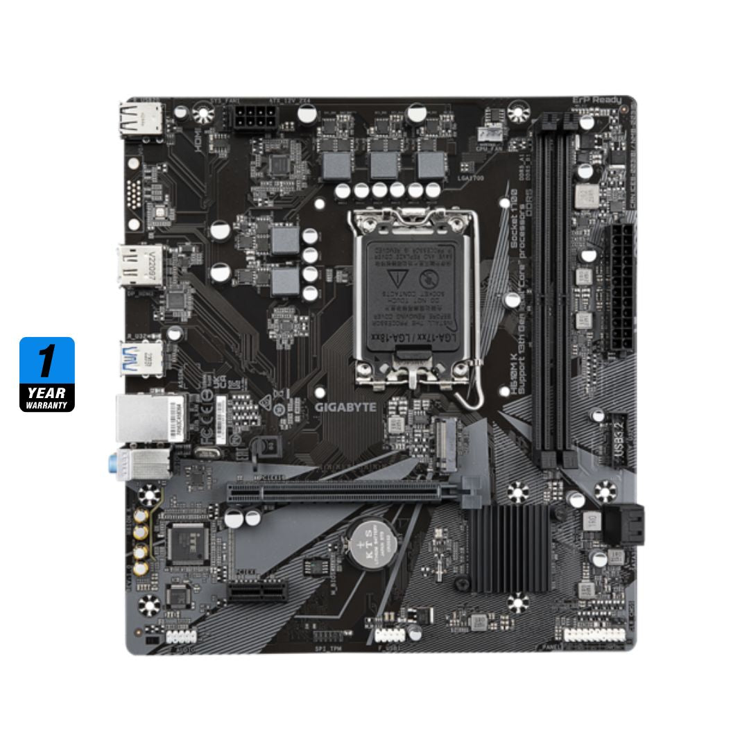 Gigabyte H610M K DDR5 , اللوحة الأم