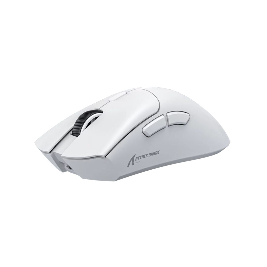 ATTACK SHARK R1 Wireless Gaming Mouse - White