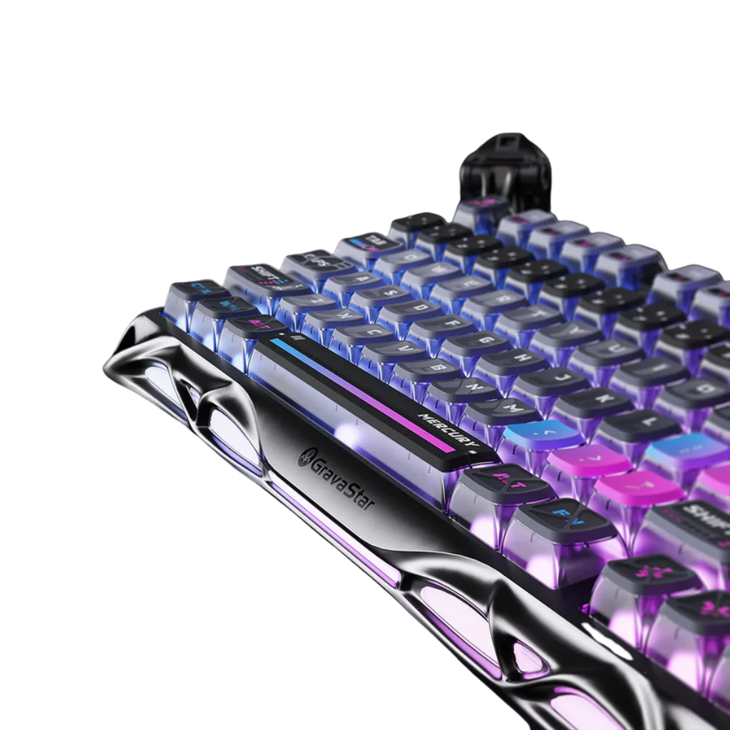 GravaStar Mercury K1 Pro Special Edition Gaming Keyboard - Cyberpunk