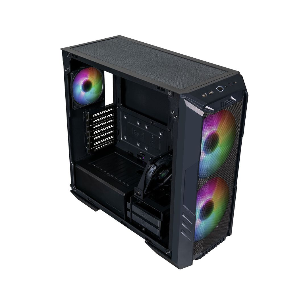 Cooler Master HAF 500 Mid Tower 3 Fan - Black