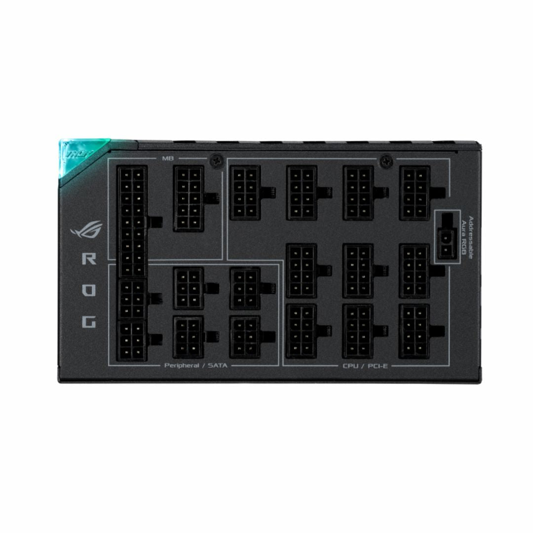 ASUS ROG-THOR-1600T-GAMING 1600W 80+ Titanium، وحدات كاملة، PCIe 5.0