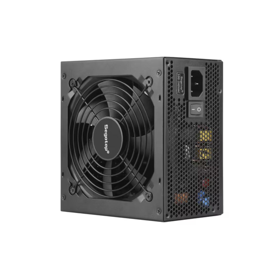 Segotep GM750 750W Gold 80+ Full Modular, PCIe 5.1 & ATX 3.1 - أسود