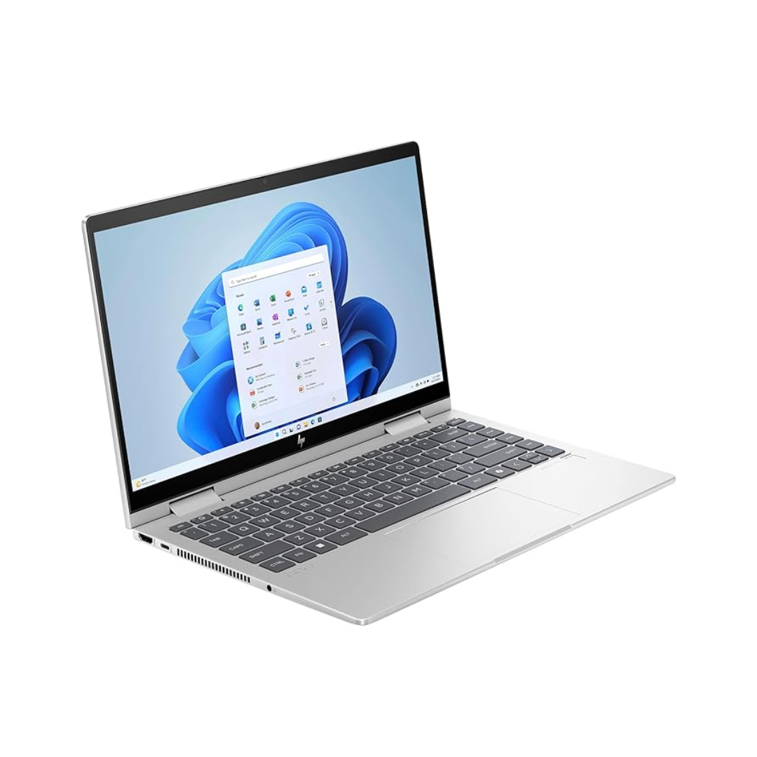 HP Envy 14-ES1013DX، Intel Core 5-120U، ذاكرة وصول عشوائي (RAM) سعة 8 جيجابايت، قرص SSD سعة 512 جيجابايت، معالج رسومات Intel®، شاشة 14.0 بوصة IPS Touch x360، لون فضي