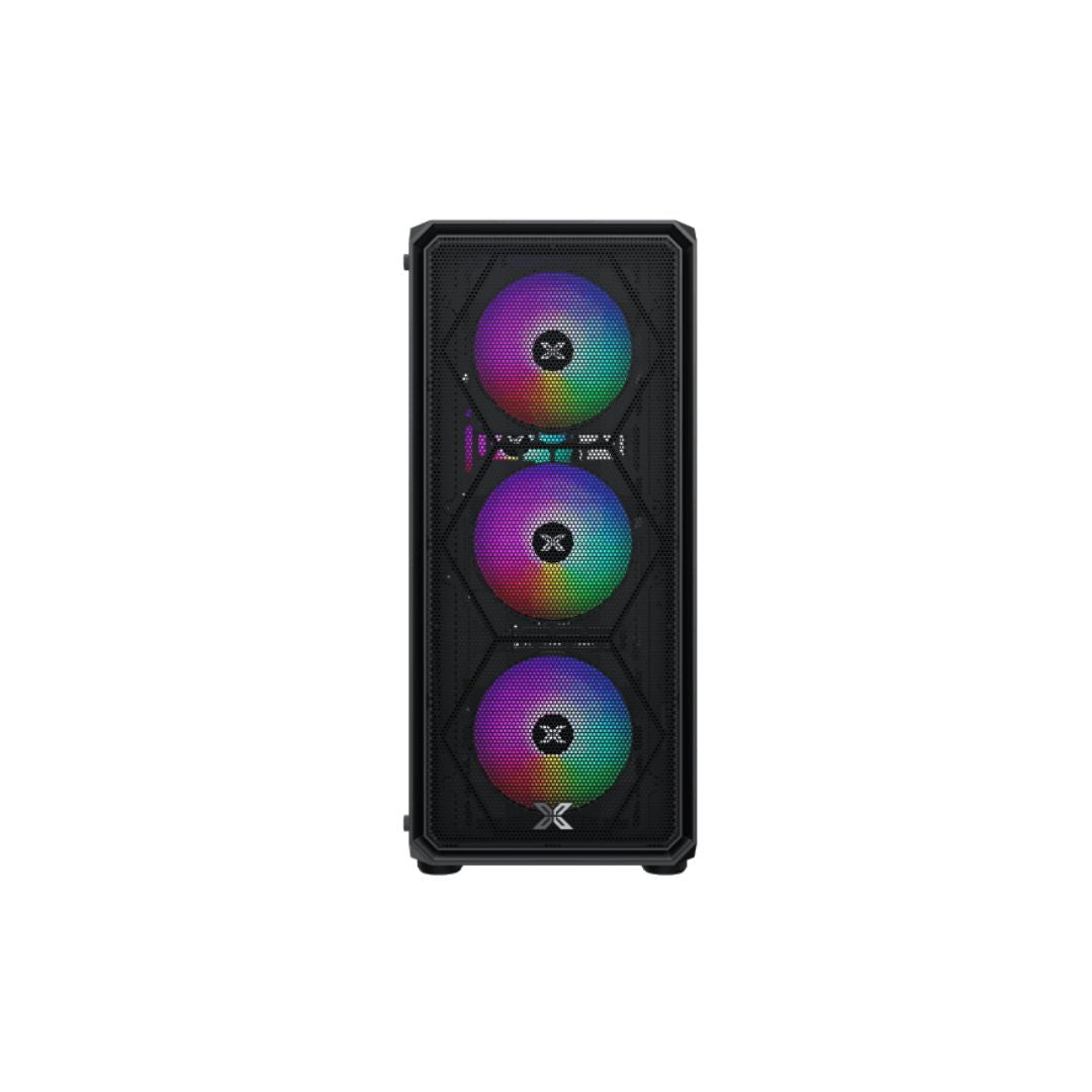 حافظة Xigmatek Duo X Mid Tower - سوداء