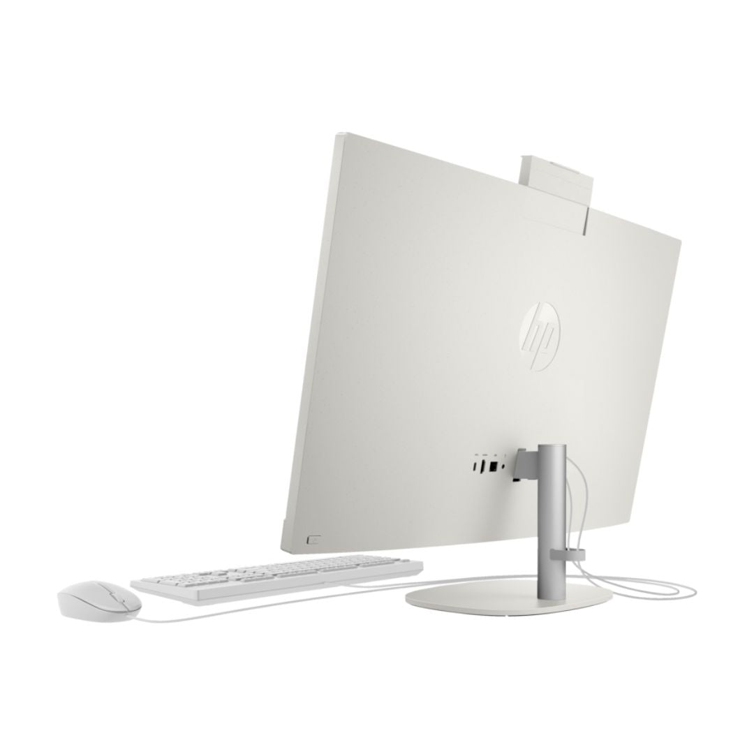 All In One HP 27-CR0008NE, Intel Core i7-1355U, RAM 16GB, SSD 1TB, Intel® Iris® Xᵉ Graphics, 27 FHD Touch IPS, Shell white