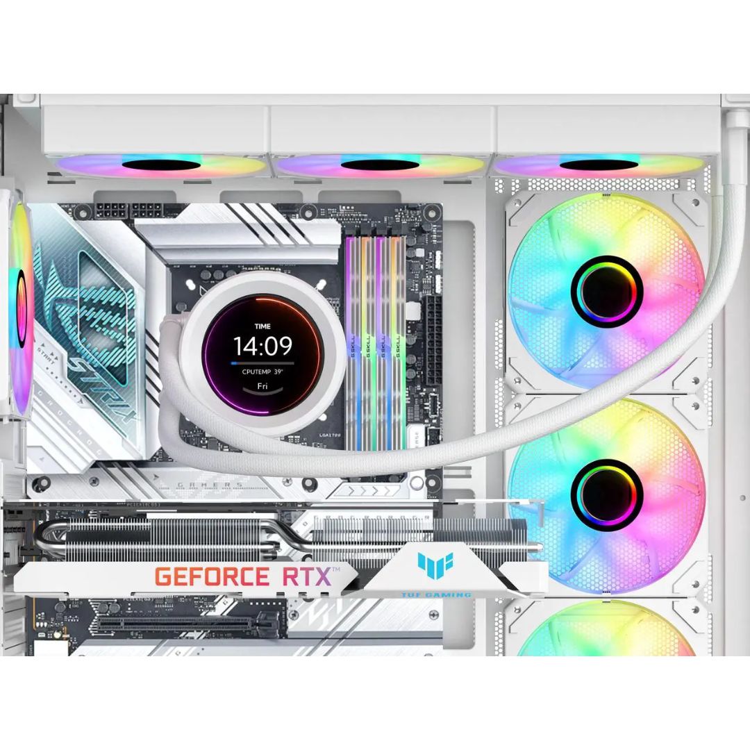 SAMA SM360 PRO ARGB Liquid CPU Cooler - White