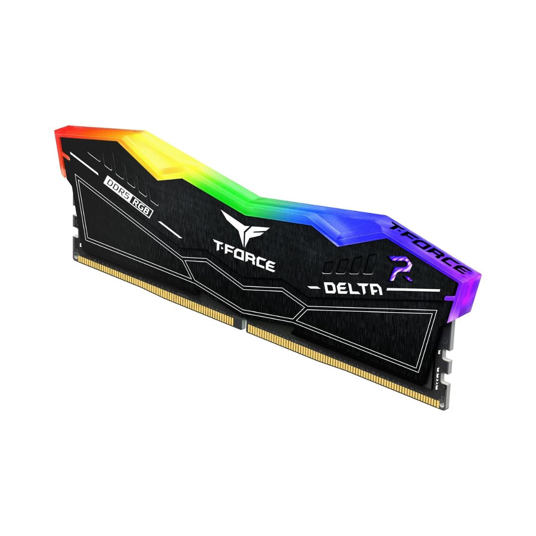 TEAMGROUP T-Force Delta RGB DDR5 Ram 32GB (2x16GB) 6400MHz CL38 - Black