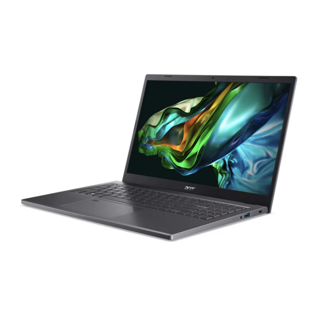 ايسر اسباير 5 A515-58M-79CS، انتل كور i7-13620H، رام 16 جيجابايت، قرص صلب SSD 512 جيجابايت، انتل UHD جرافيكس، شاشة 16.0 بوصة WUXGA، رمادي معدني
