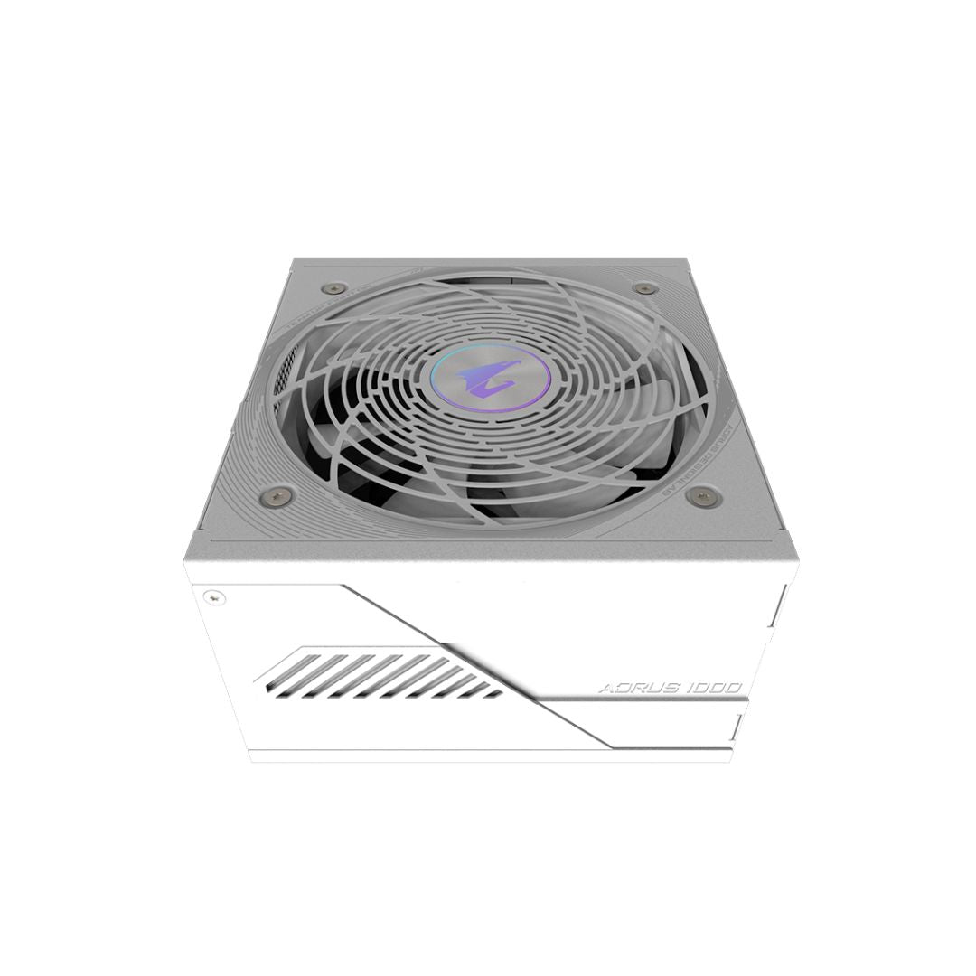Gigabyte AORUS ELITE GP-AE1000PM ICE, Full Modular, 1000W 80+ Platinum, PCIe 5.1 - White