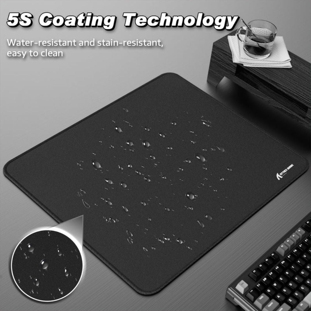 ATTACK SHARK CM02 eSport Gaming Mousepad - Black Dark Gray
