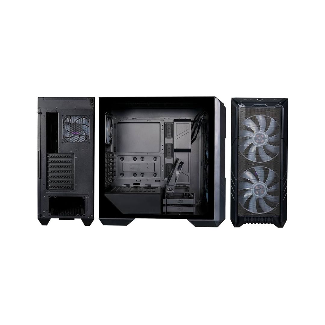 Cooler Master HAF 500 Mid Tower 3 Fan - Black