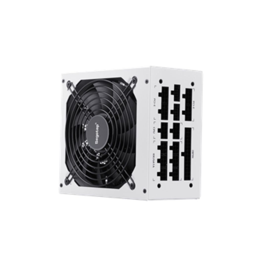 Segotep GM1000W 1000W Gold 80+ Full Modular, PCIe 5.1 & ATX 3.1 - أبيض