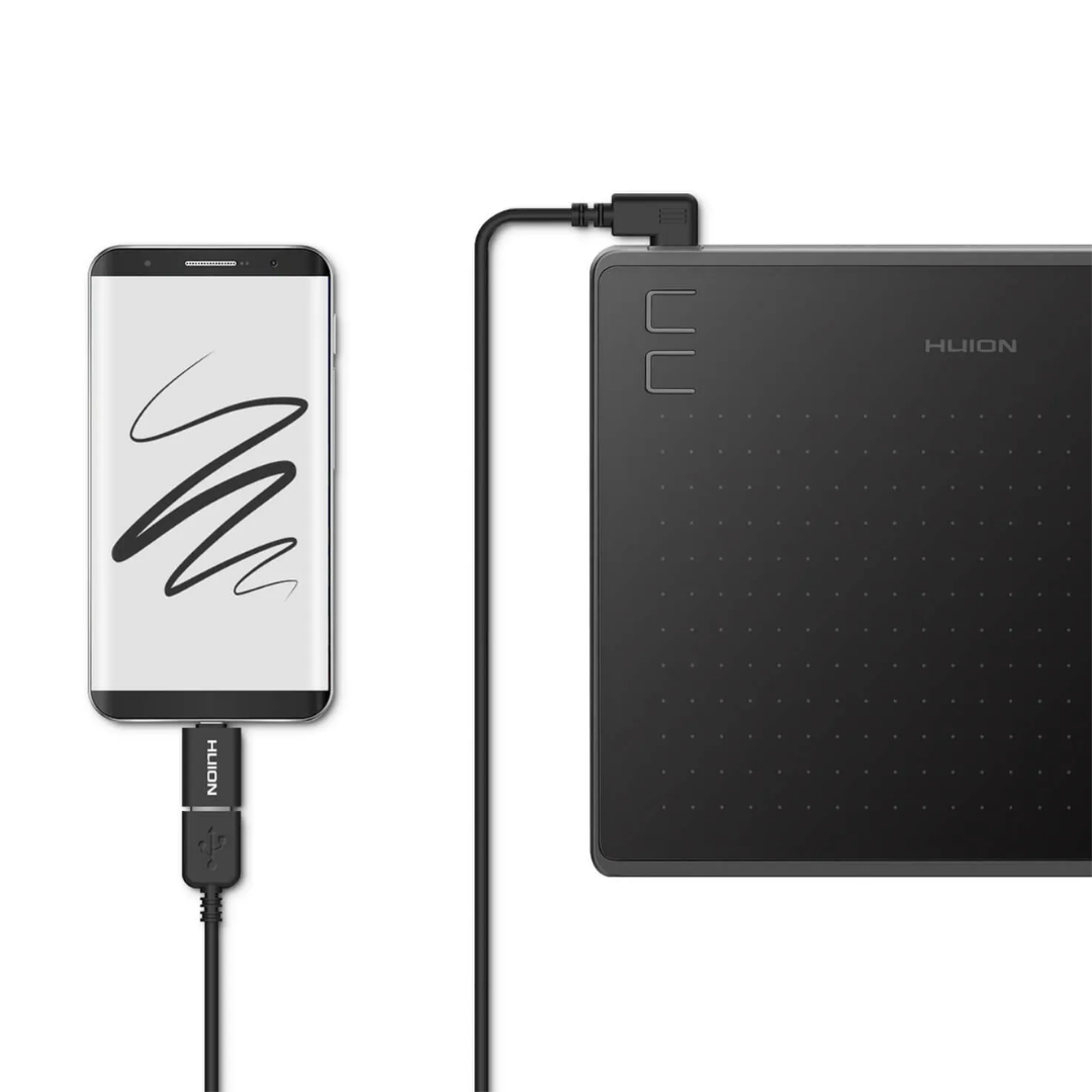 جهاز الرسم الجرافيكي Huion HS64 (160 × 102 مم)