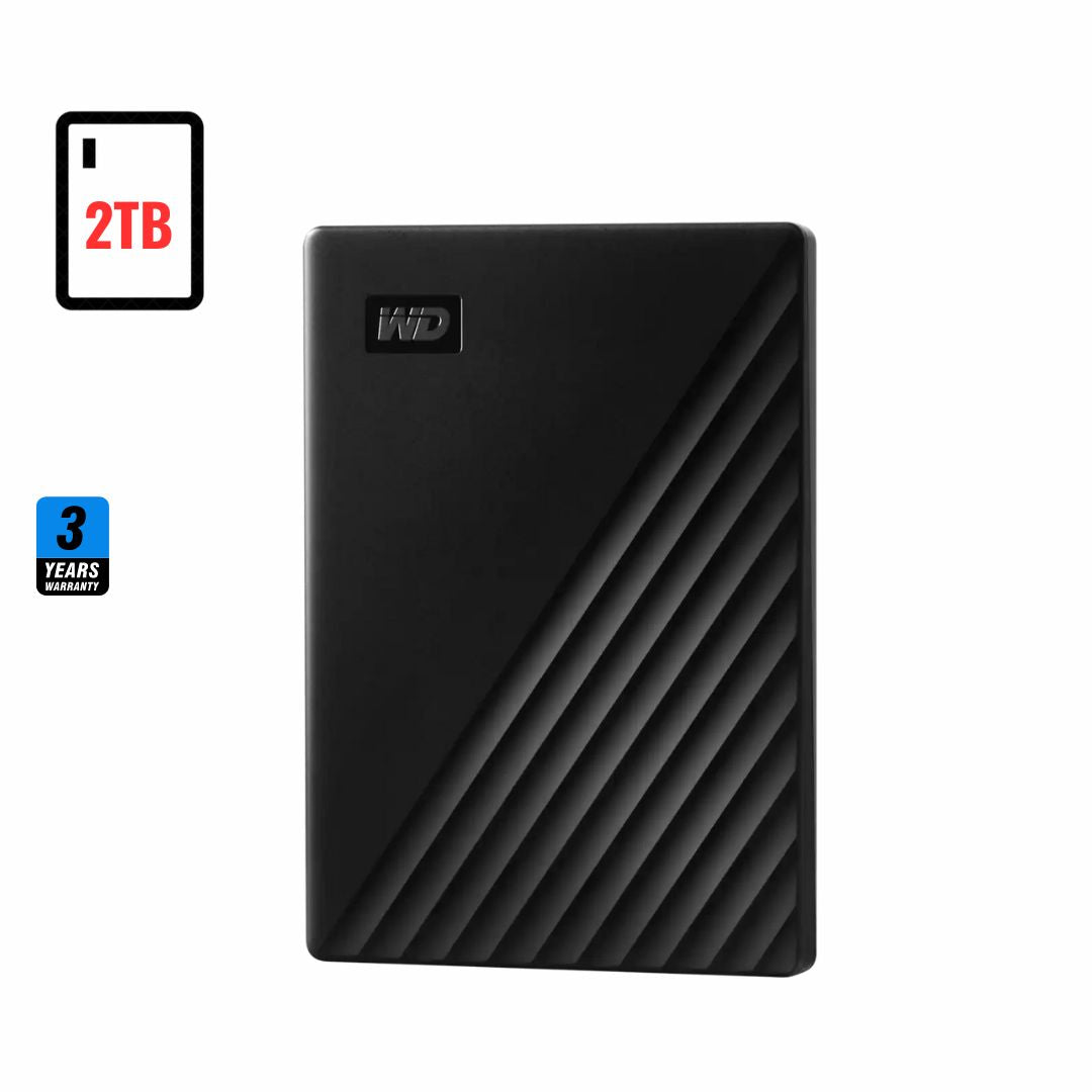 WD 2TB My Passport External Hard Disk Drive